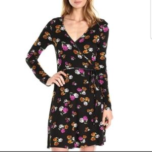 Revolve Clayton Floral Wrap Dress
